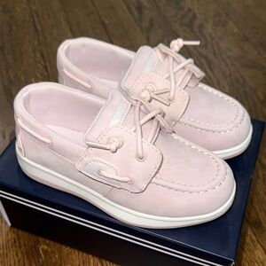 Nautica Light Pink Kids Moccasins